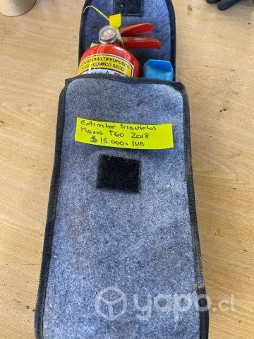Extintor triangulos Maxus T60 2018