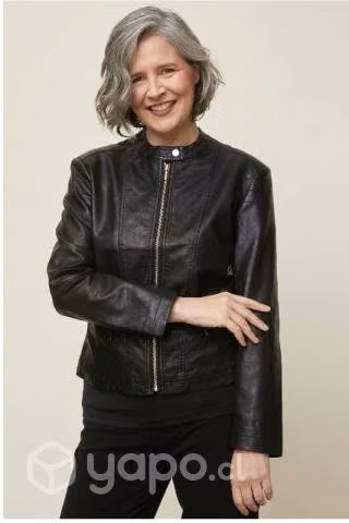 Hermosa chaqueta tipo biker Stefano Cocci