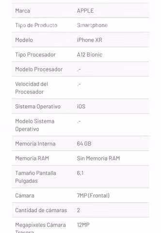 Iphone XR 64 GB negro - Imagen 4