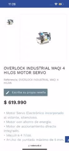 Overlock 4 hilos - Imagen 3