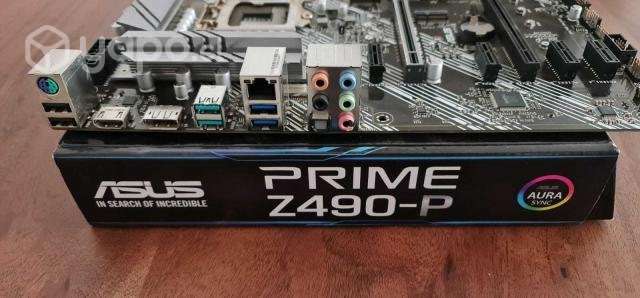 Placa madre ASUS Prime Z490-P LGA 1200 Intel® 10G - Imagen 2