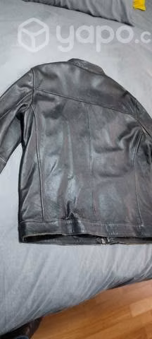 Chaqueta cuero oveja envejecida nueva permuto