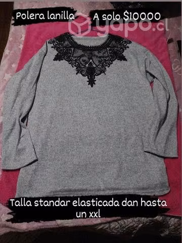 Polera de lanilla