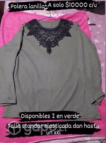 Polera de lanilla