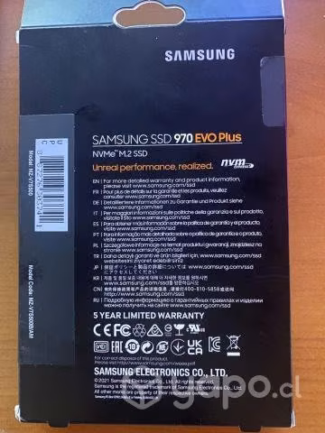 Evo 970 plus 500 gb