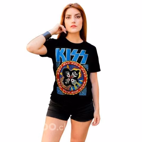POLERA BANDA KISS ROCK AND ROLL OVER // Lucy Rock