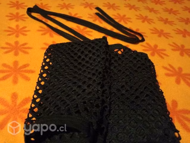 Top malla negro - Imagen 4