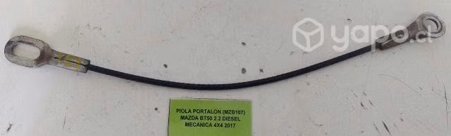 Piola Portalon (MZB187) Mazda BT50 2.2 Diesel