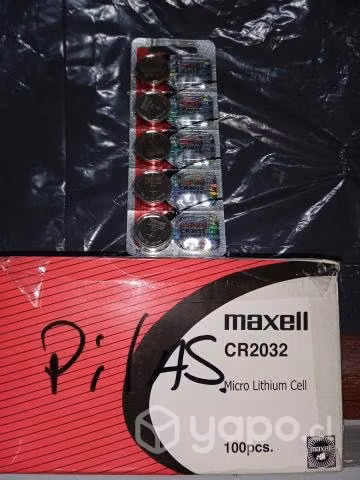 Pilas maxell cr2032
