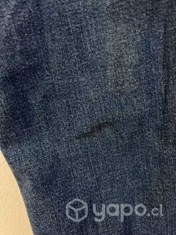 Jeans Elásticado Marca Levis 711 Skinny Talla 28 - Imagen 5