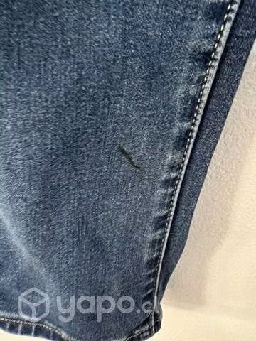 Jeans Elásticado Marca Levis 711 Skinny Talla 28 - Imagen 4