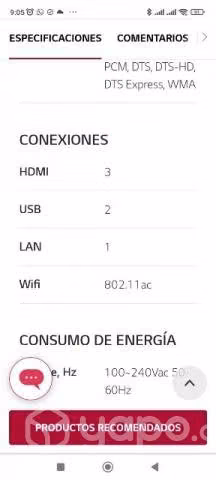 Televisor LG 49 '