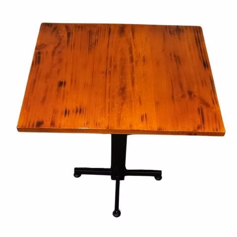 Mesa de madera tipo restaurante 70x60cm