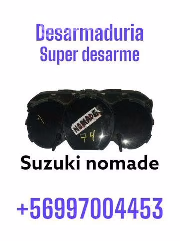 Sinoptico suzuki gran nomade