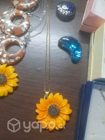 Lindos collares de piedras y vidrio - Imagen 6