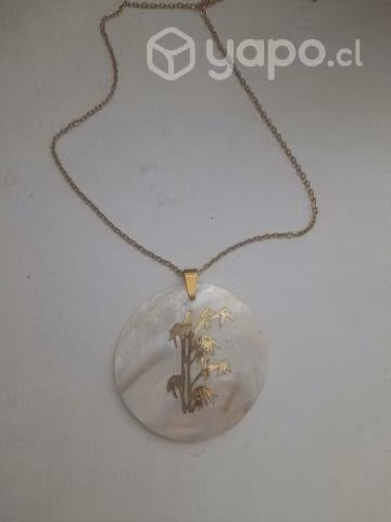 Lindos collares de piedras y vidrio - Imagen 2
