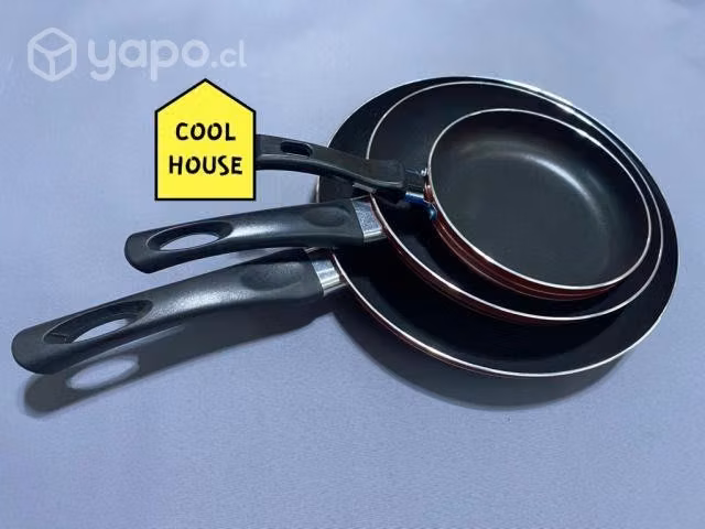Excelente Juego de Sarten de Teflon - Imagen 3