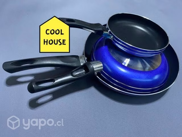 Excelente Juego de Sarten de Teflon - Imagen 2
