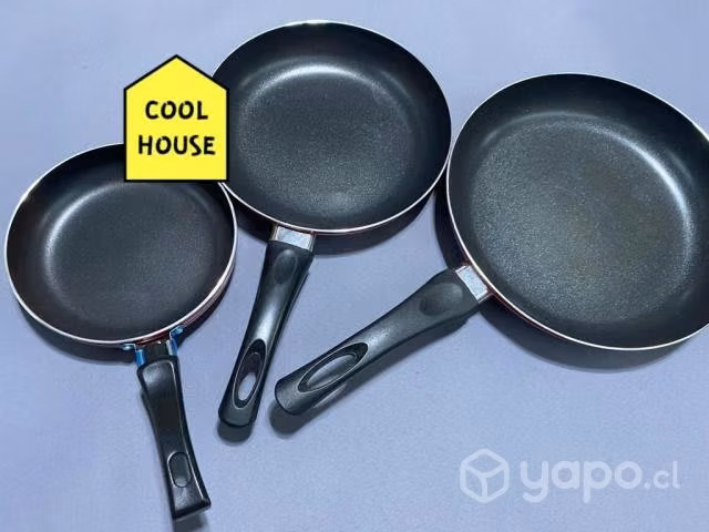 Excelente Juego de Sarten de Teflon - Imagen 4