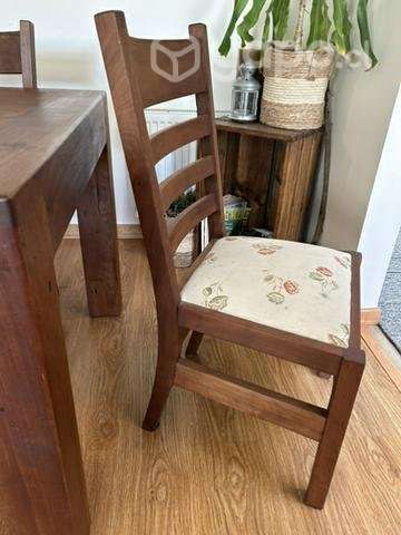 Comedor madera con 6 sillas - Imagen 3