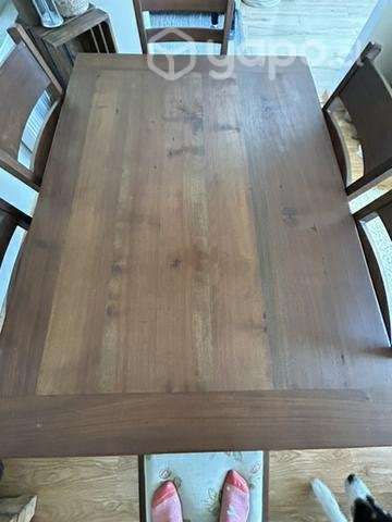 Comedor madera con 6 sillas - Imagen 6