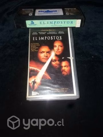Película El impostor vhs