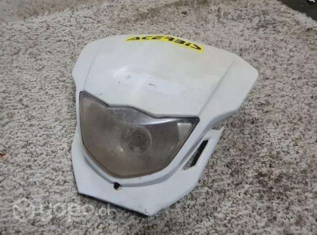Foco Delantero Universal Para Moto, Plastico Usado - Imagen 2