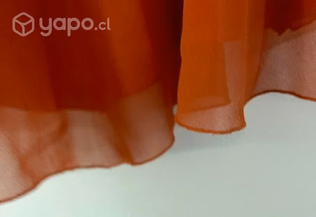 Polera Tiritas Marca Mor Talla M Color Naranja