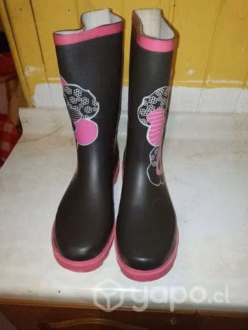 Botas de agua talla 39 americana - Imagen 4
