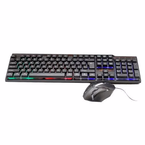 Kit Gamer Teclado + Mouse RGB Retroiluminado - Imagen 2