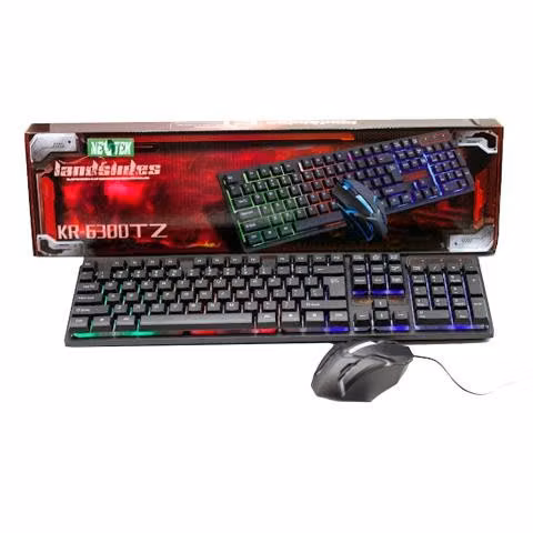 Kit Gamer Teclado + Mouse RGB Retroiluminado - Imagen 3