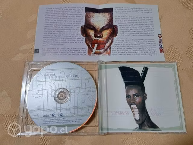 Mc202: cd grace jones, album doble 1998