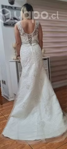 Exclusivo vestido de novia y accesorios talla s/m