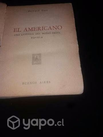 Libro Novela del Oeste "El americano"