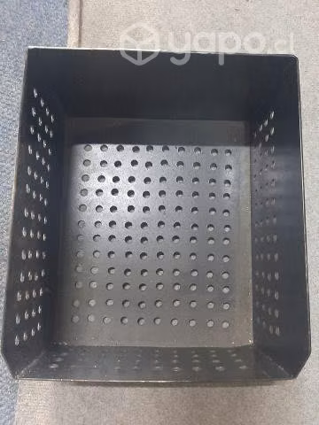 Excelente canastillo para combustión lenta