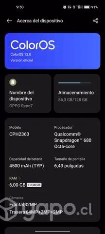 Oppo 7 reno