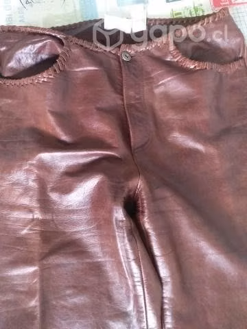 pantalon 100% cuero