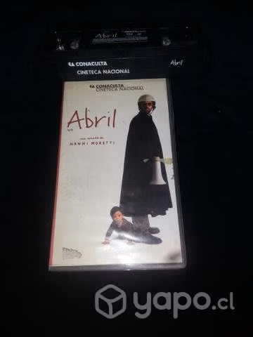Película Abril vhs
