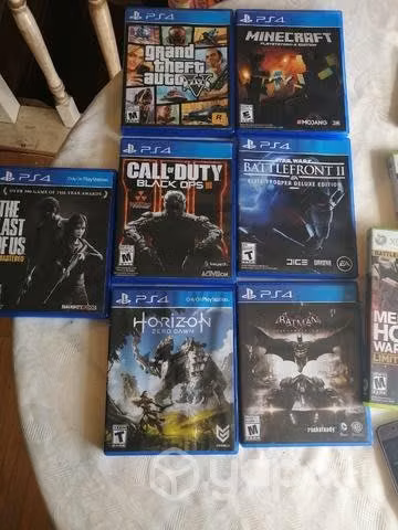 Juegos de play y de xbox