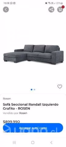 Seccional izquierdo para 6 personas - Imagen 4