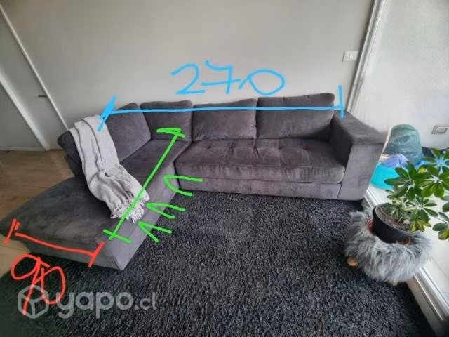 Seccional izquierdo para 6 personas - Imagen 5