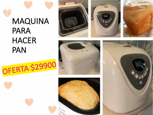 Maquina para hacer pan