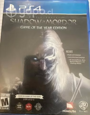 Shadow of mordor game of the year edition