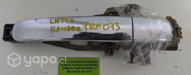 Manilla Exterior Cromada Puerta Trasera Izquierda