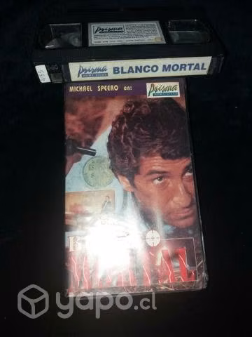 Película Blanco mortal vhs