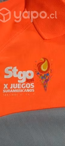 Polera Oficial Juegos Sudamericanos Santiago 2014
