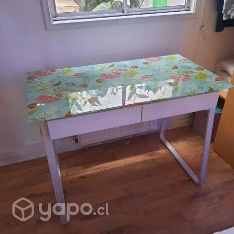 Escritorio Flores Blanco