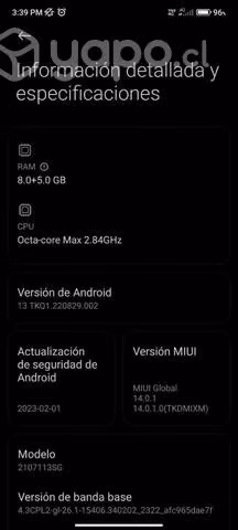 Xiomi 11t pro. 5g - Imagen 5