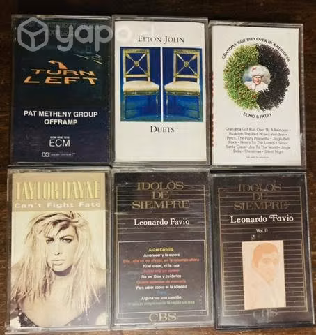 Cassettes originales imperdibles