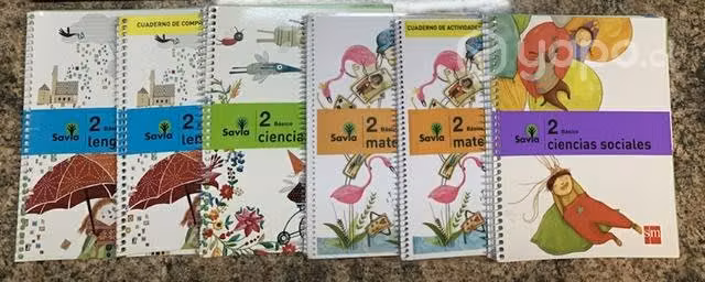 Libros escolares de 2do básico editorial SM